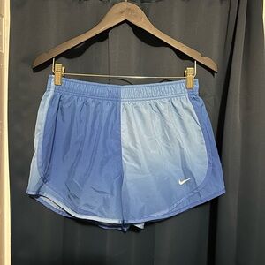 Nike Ombré Blue Athletic Shorts